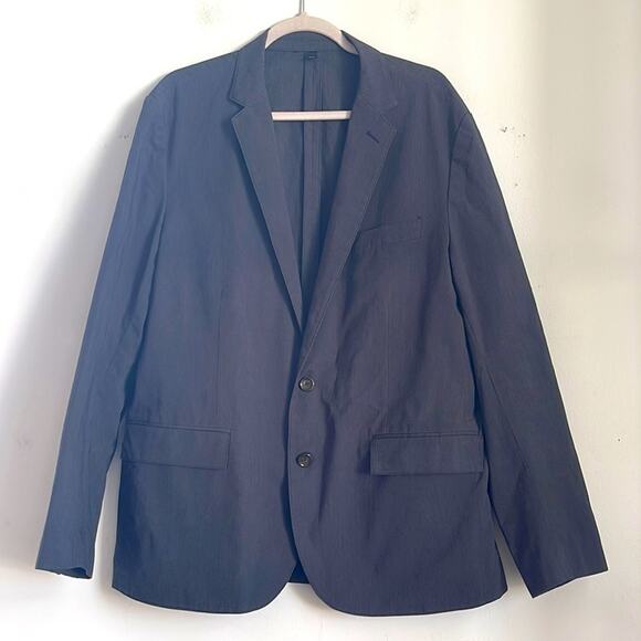 J. Crew 100% cotton textured unstructured unlined light weight sport coat blazer
